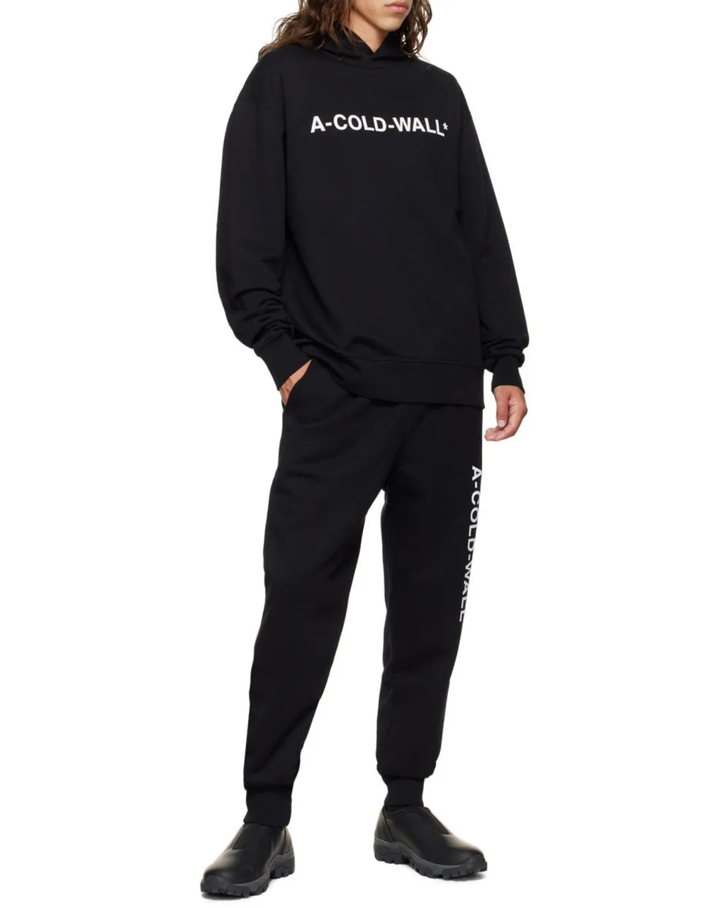 Logo-Print Pullover Hoodie