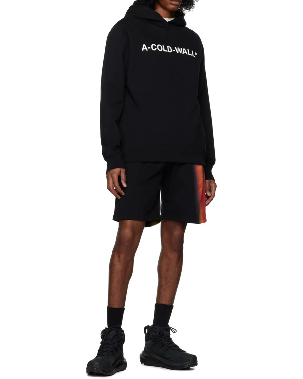 Logo-Print Pullover Hoodie