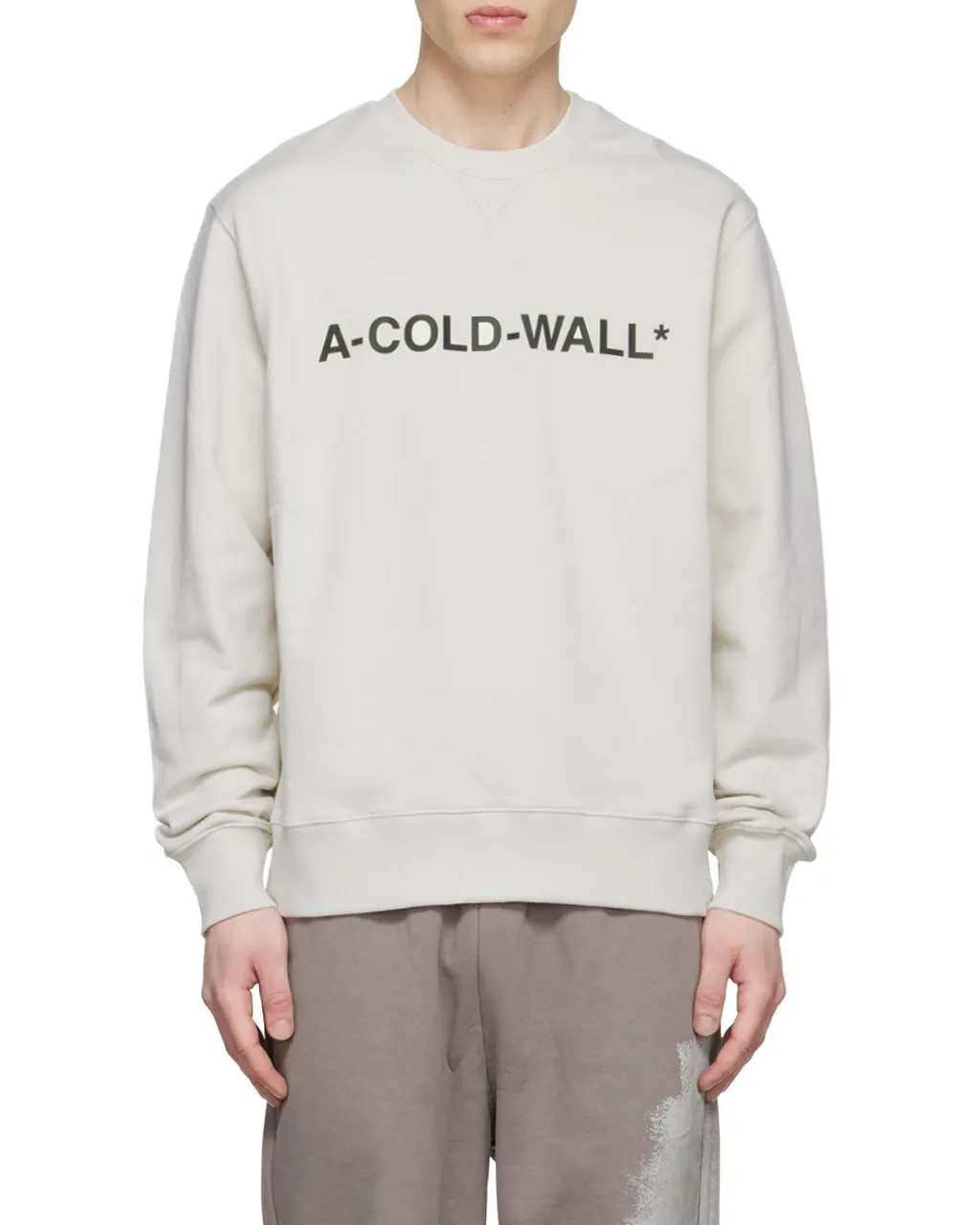 Essential Logo Printed Crewneck Sweatshirt