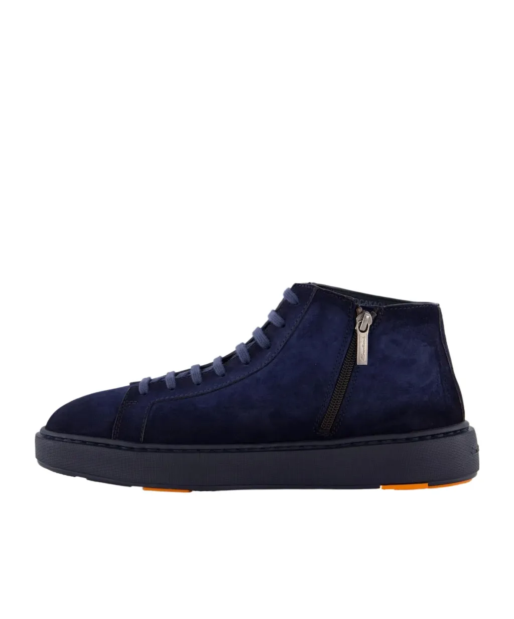 High Lace-Up Sneakers