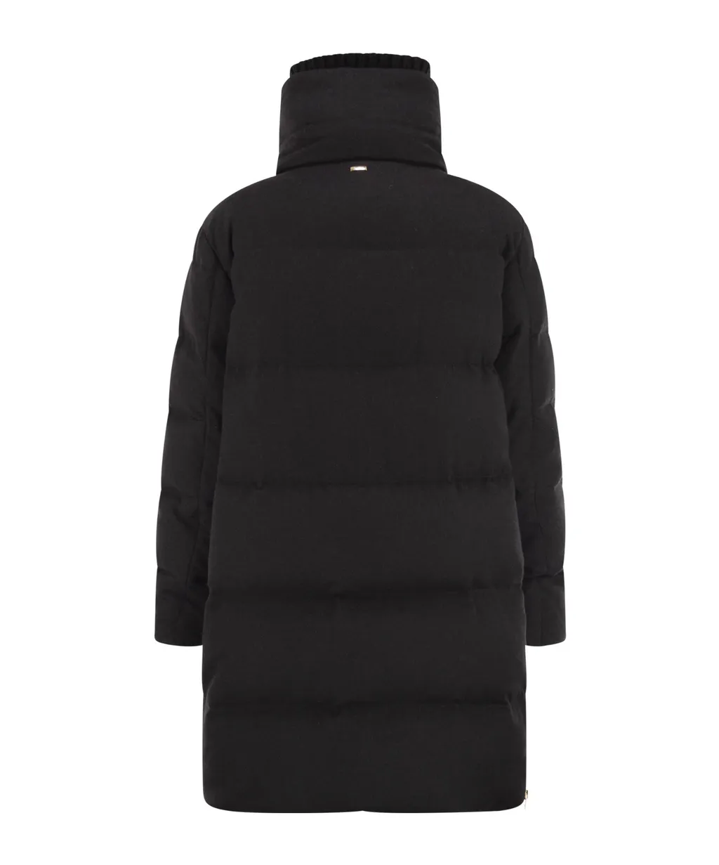 Cashmere-Silk Down Jacket