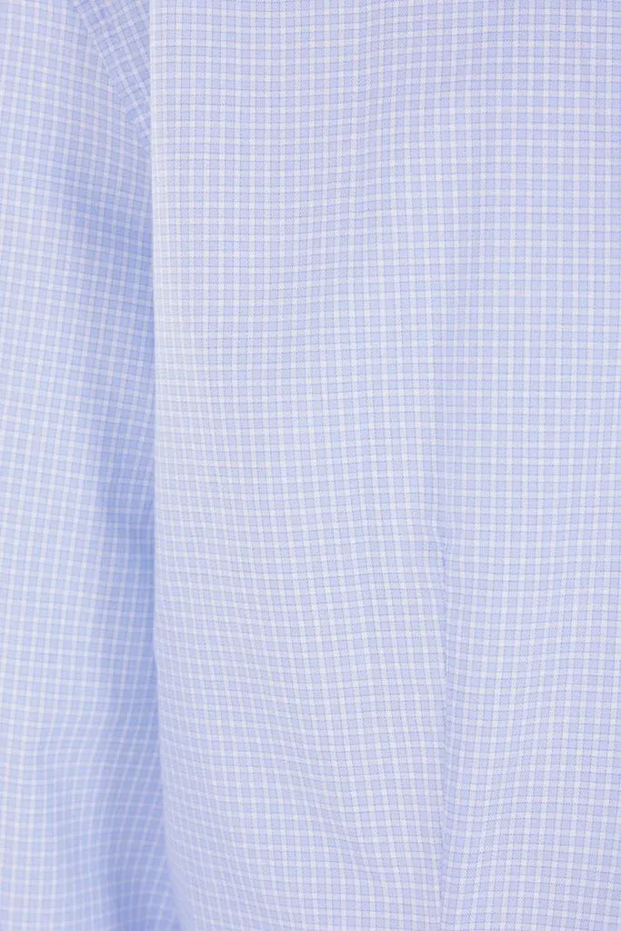 Striped Curved Hem Shirt