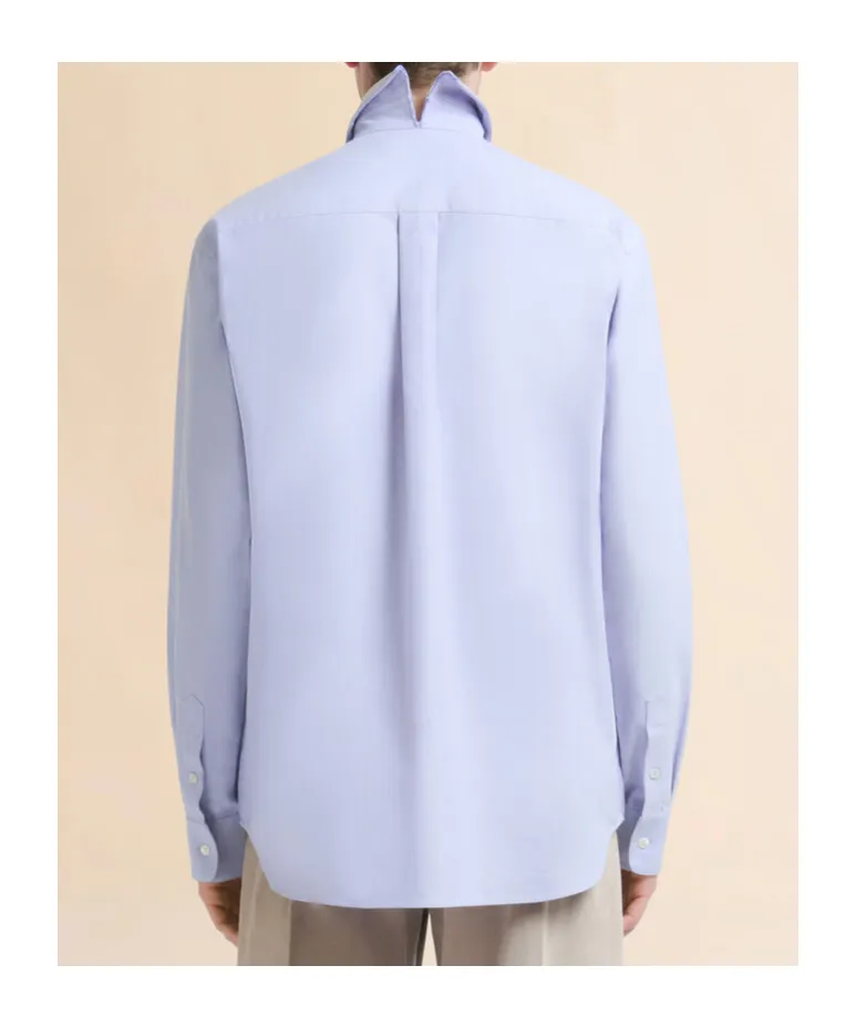 Logo Mending Embroidered Shirt
