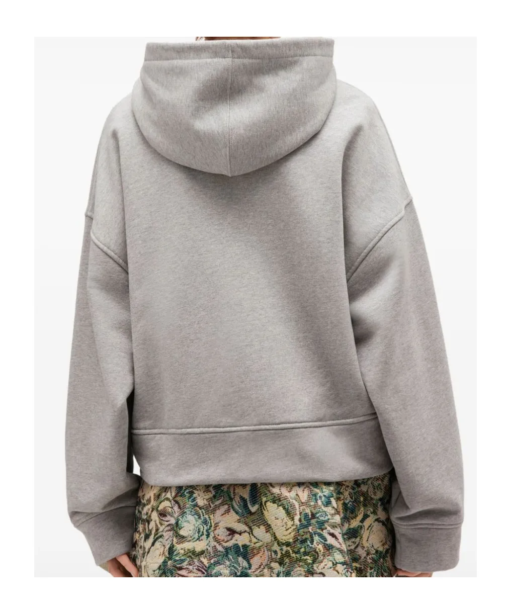 Logo Detail Zip Hoodie