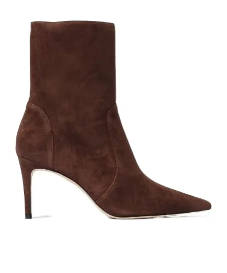Pointed High-Heeled Boots