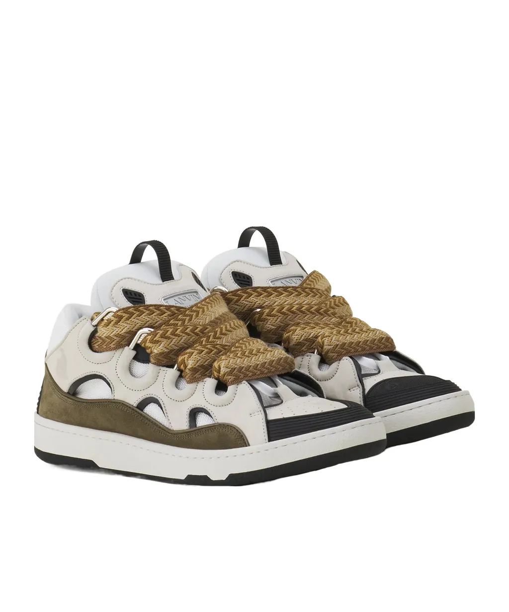 Curb Lace-Up Sneakers