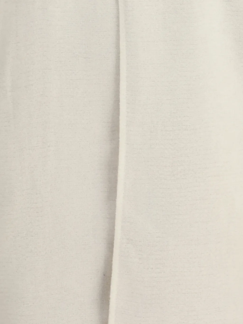 Asymmetric-Overlap Long Coat