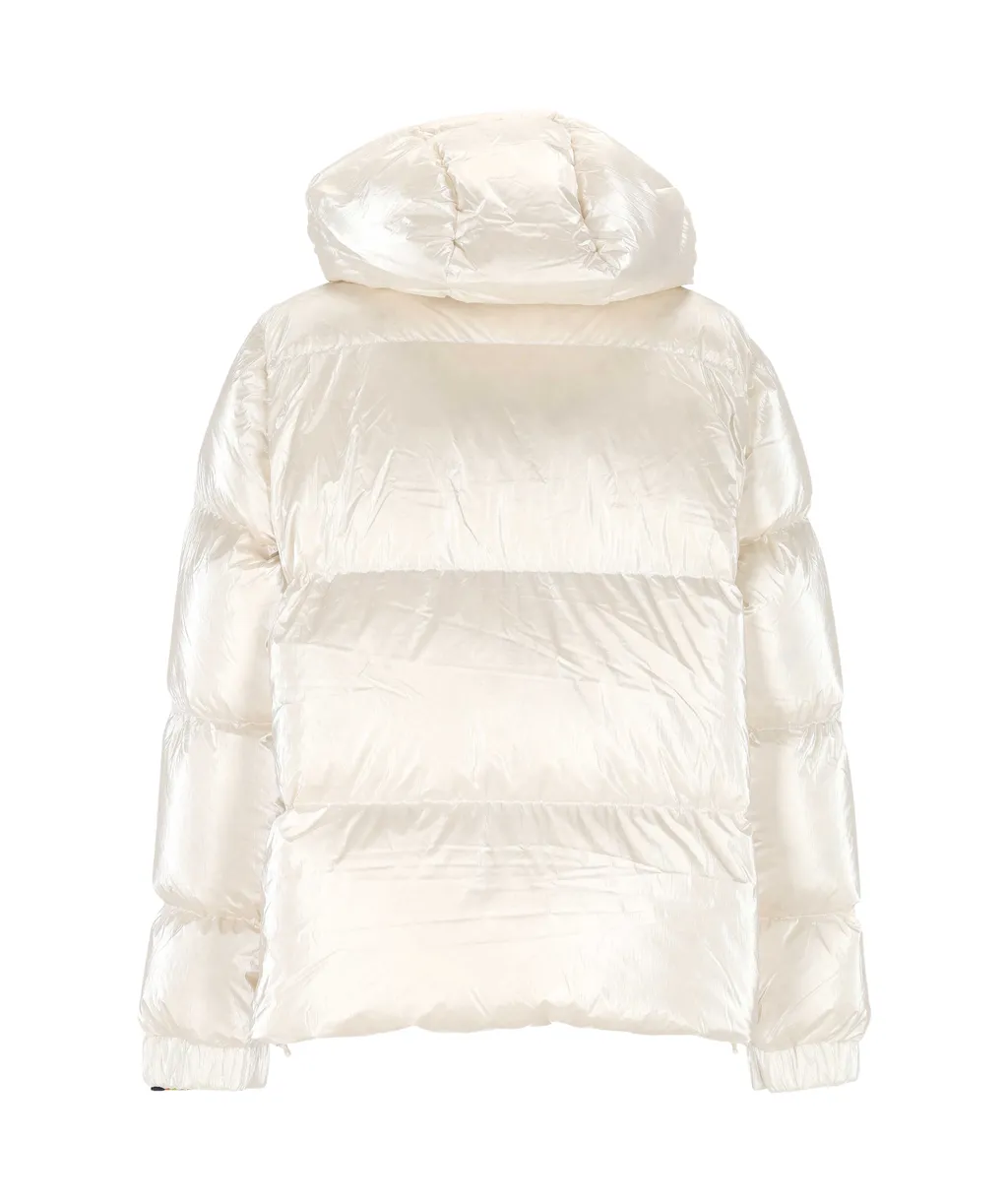 Lethille Thermo Pearly Short Puffer Jacket