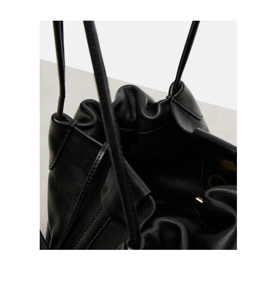 Gathered Shoulder Bag