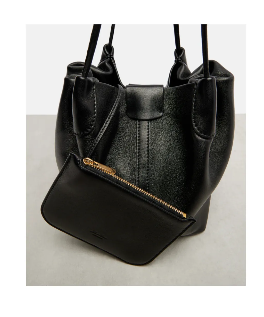Gathered Shoulder Bag