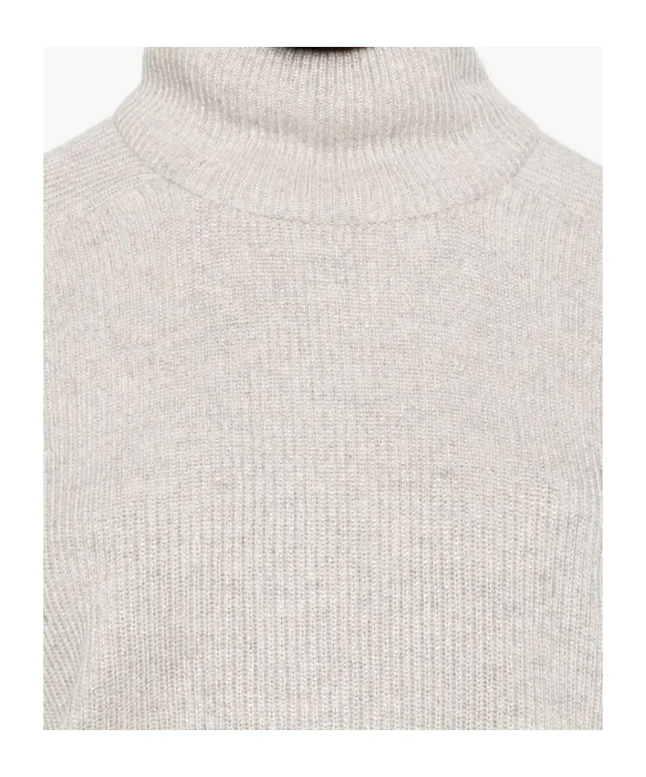 Roll-Neck Cashmere Sweater