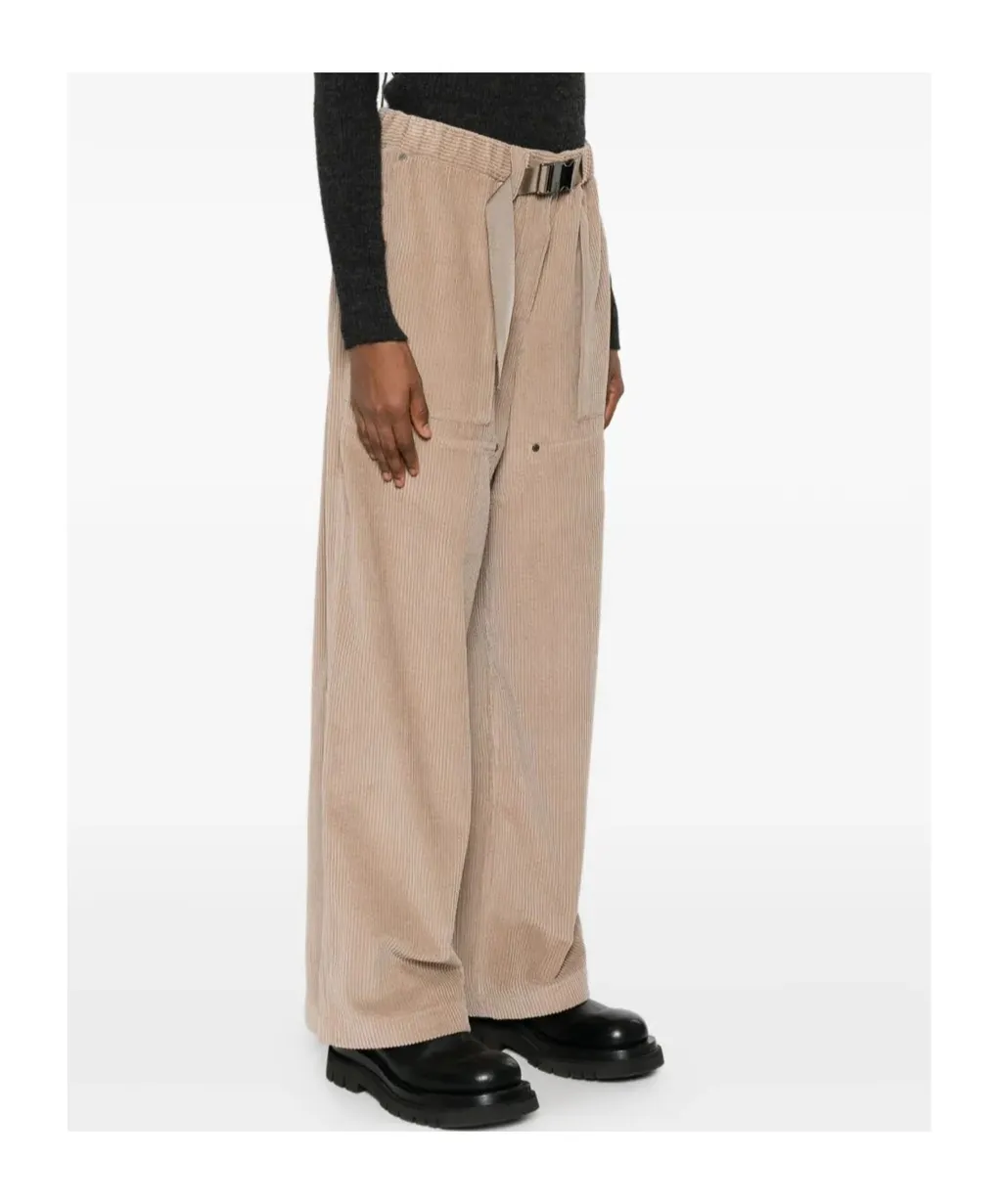 Corduroy Belted Trousers