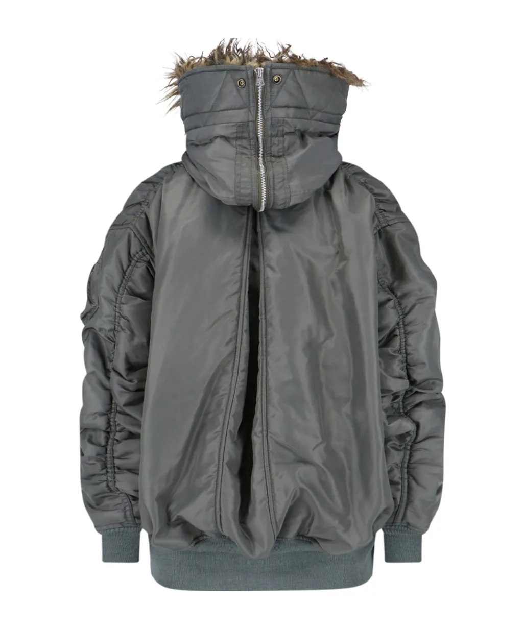 Long-Sleeved Zip-Up Casual Jacket