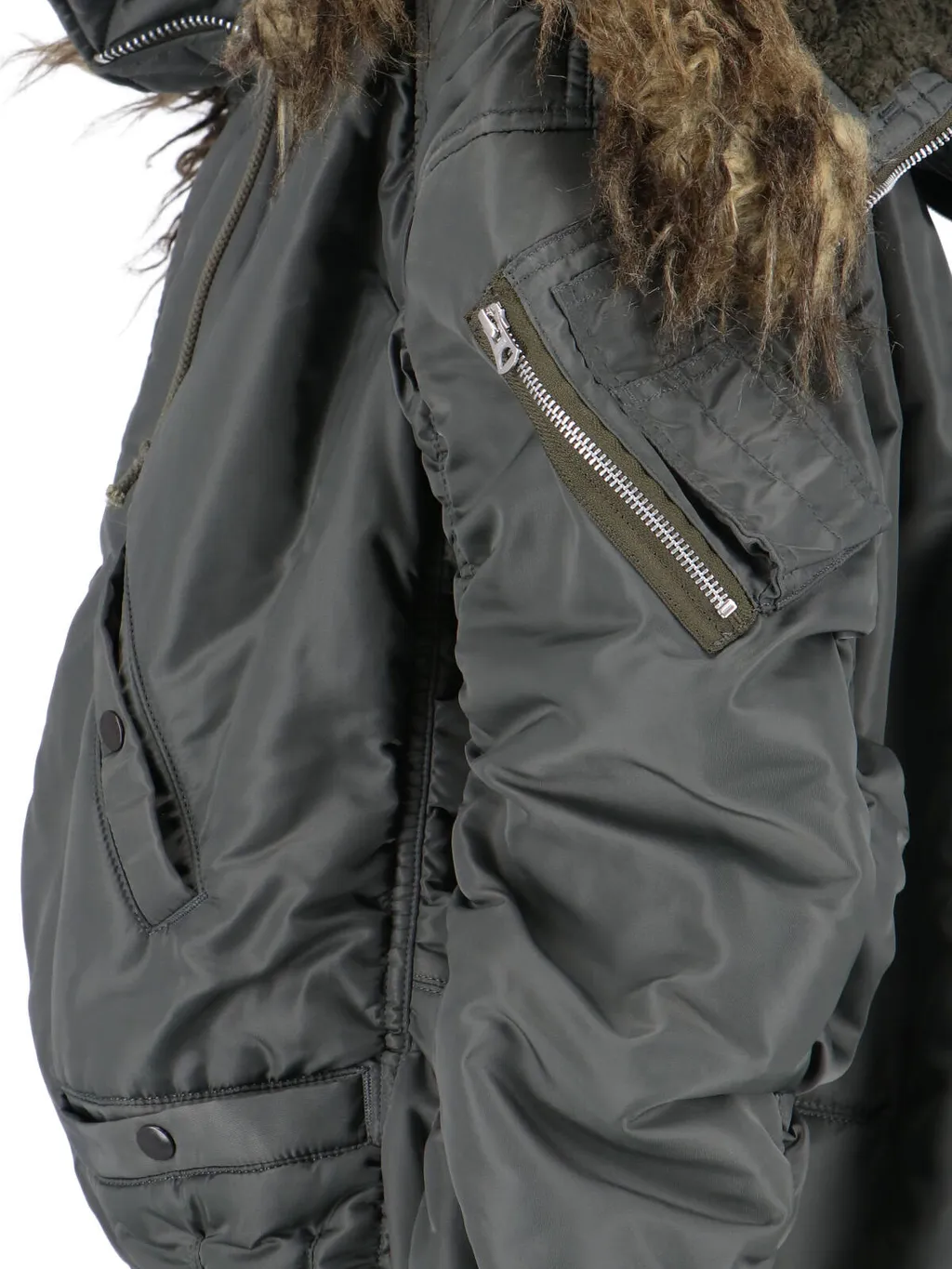 Long-Sleeved Zip-Up Casual Jacket