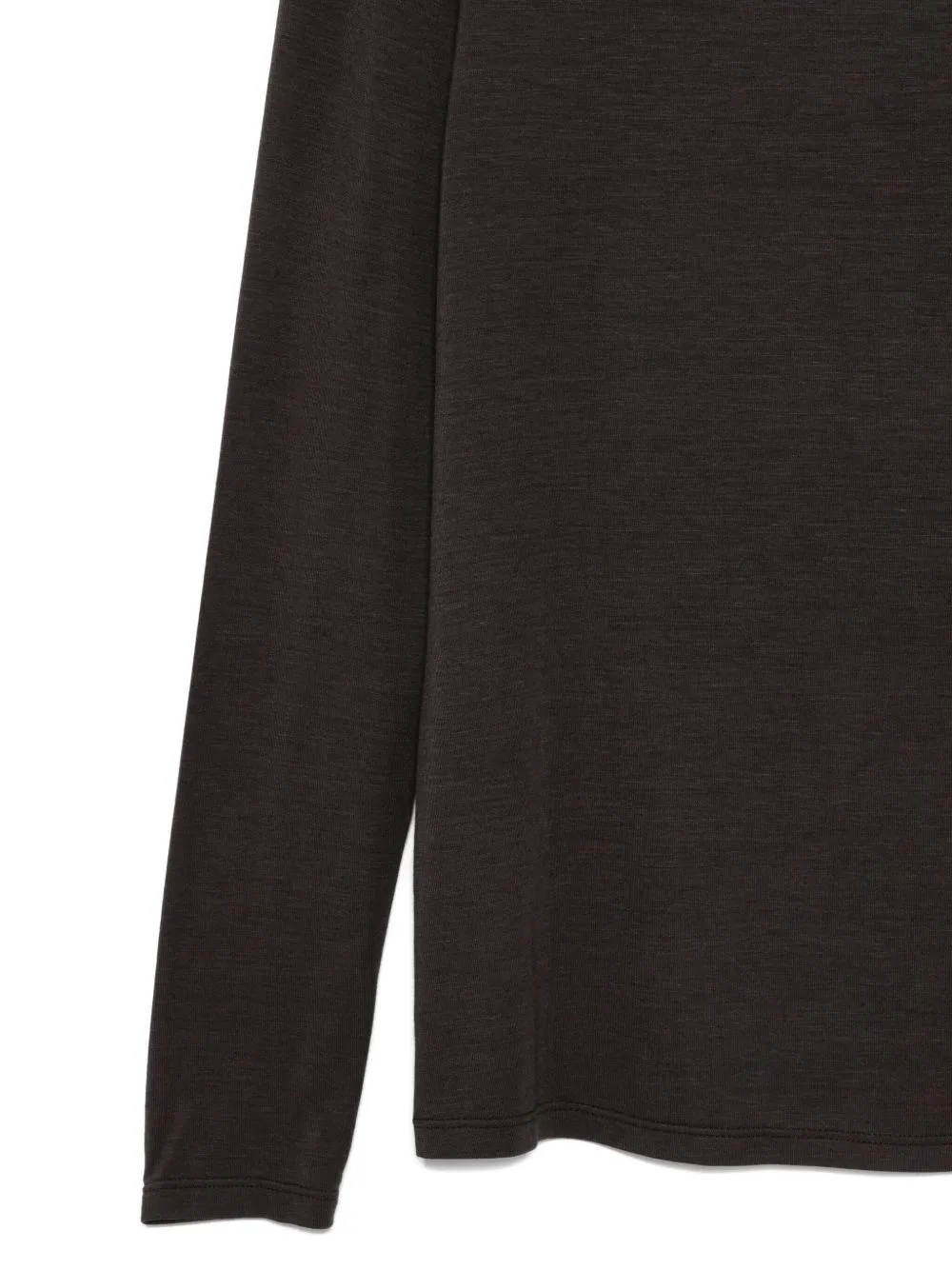 High-Neck Long-Sleeved Sweater