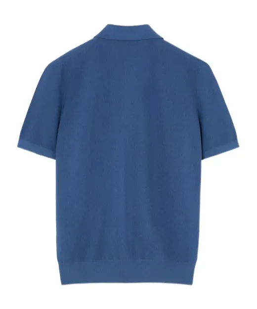 Buttonless Polo Shirt