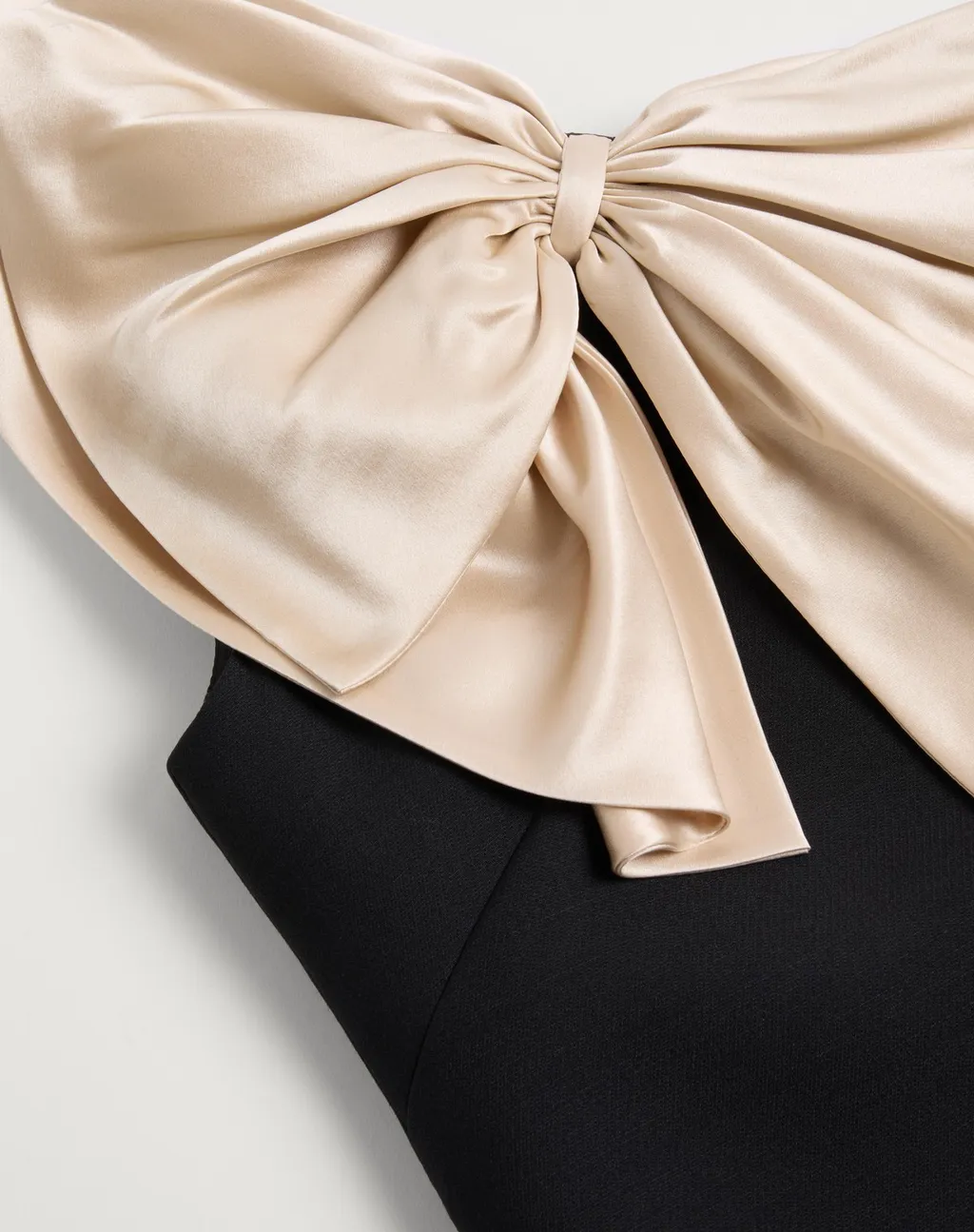 Crepe Couture Short Dress