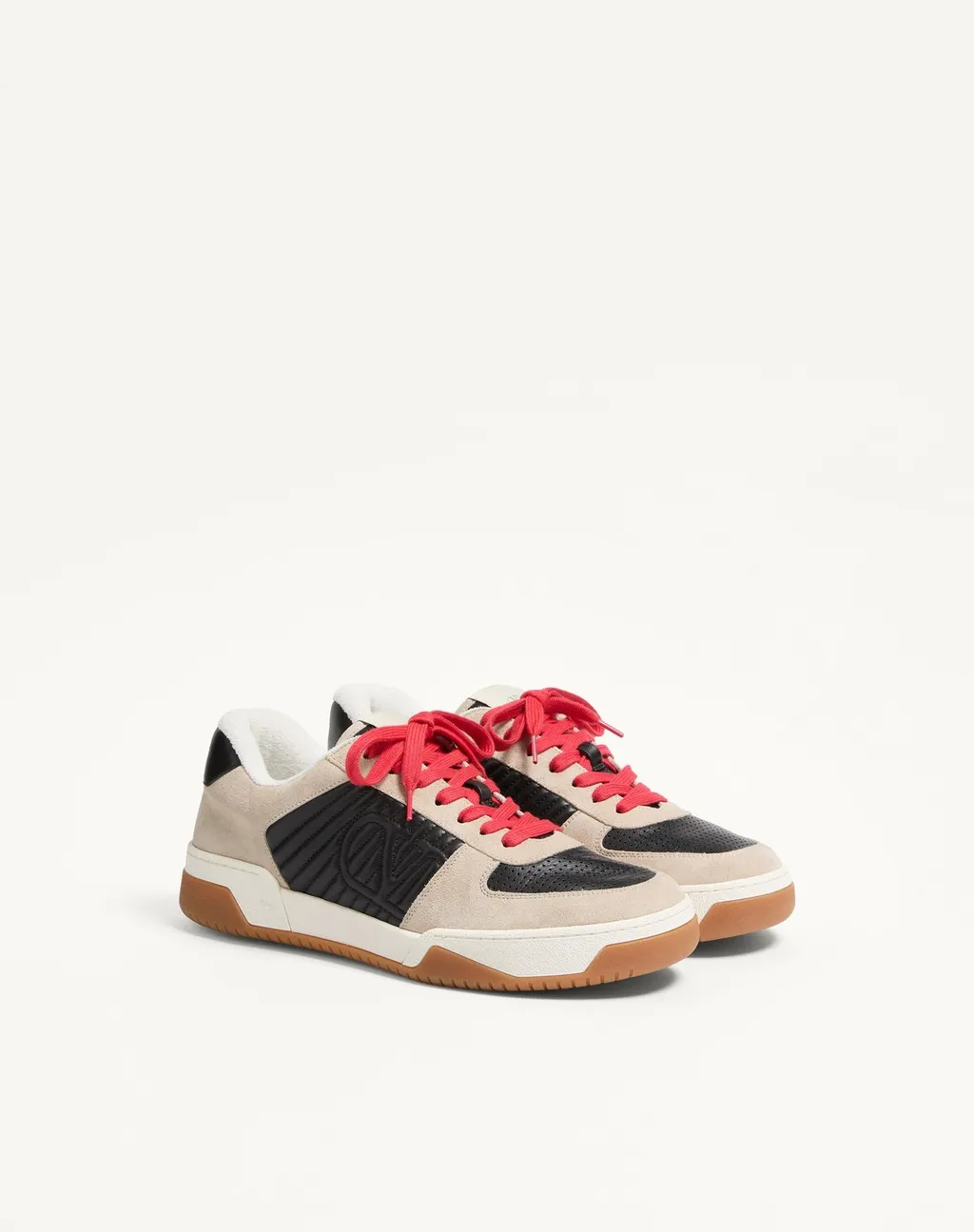 Sparry Trainer In Split Leather And Nappa
