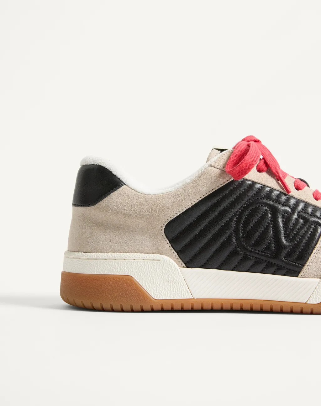 Sparry Trainer In Split Leather And Nappa