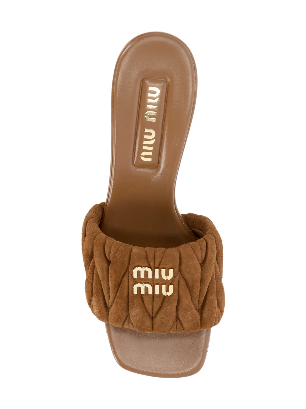 Logo-Lettering Slip-On Sandals