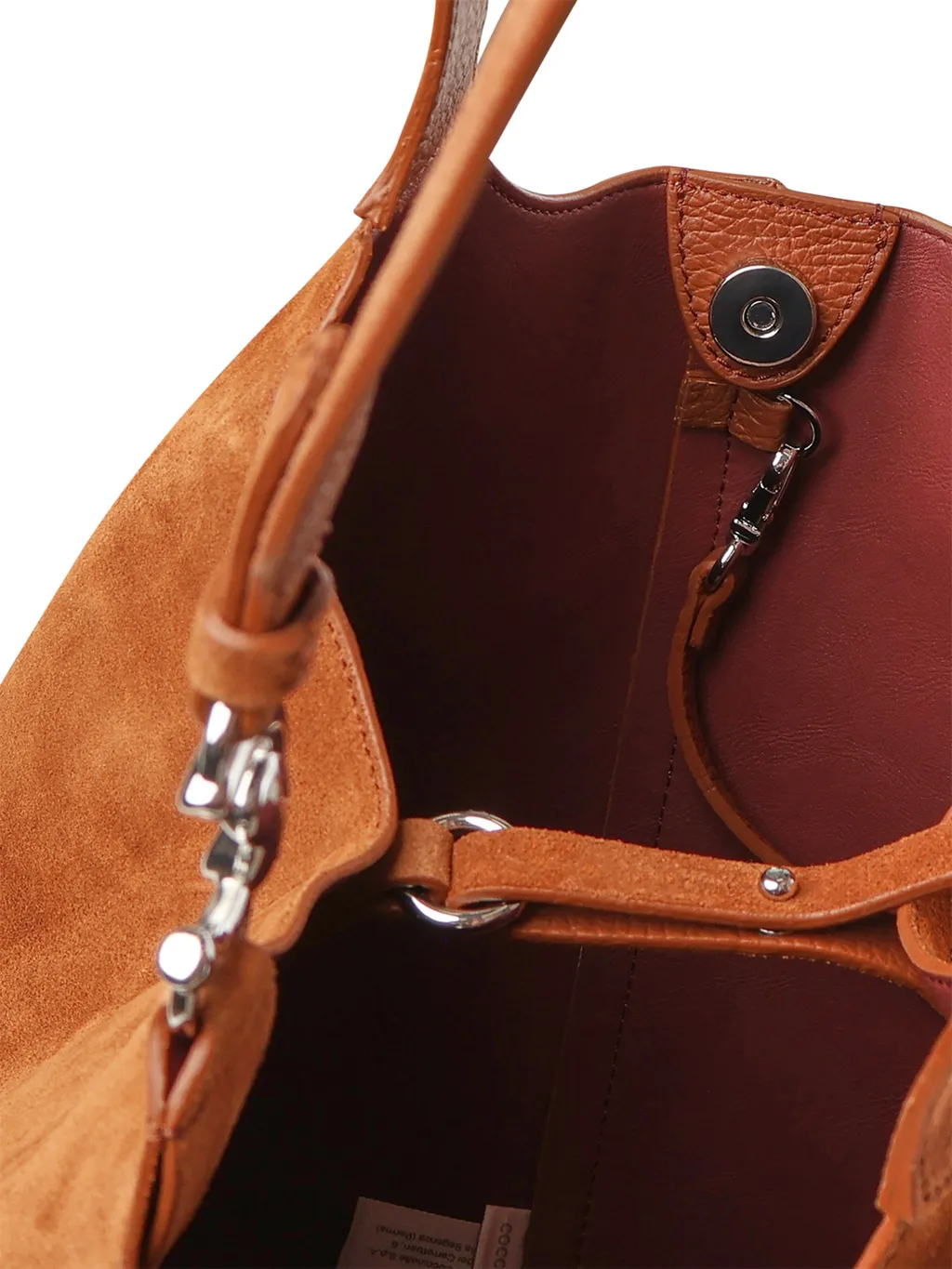 Panneled C-Easy Hobo Bag