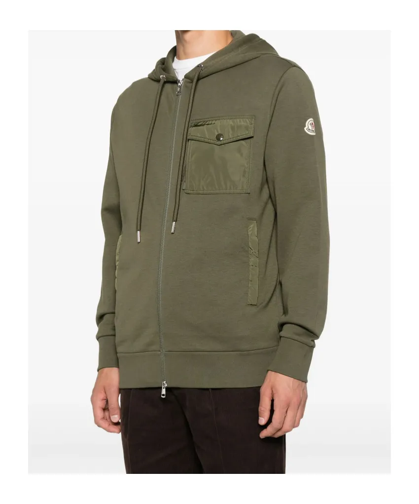 Zip-Up Drawstring Hoodie