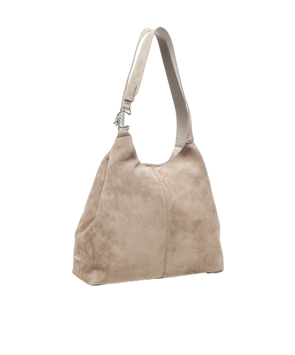 Panneled C-Easy Hobo Bag
