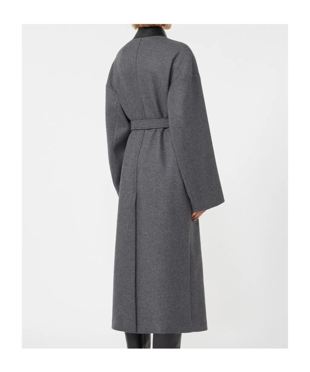Zipped Belted Coat