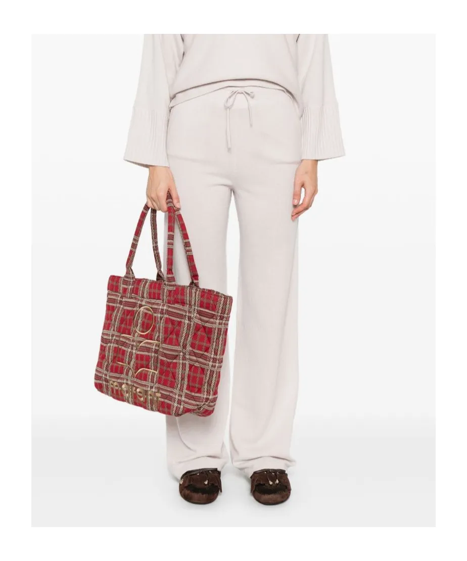 Wide-Leg Drawstring Pants