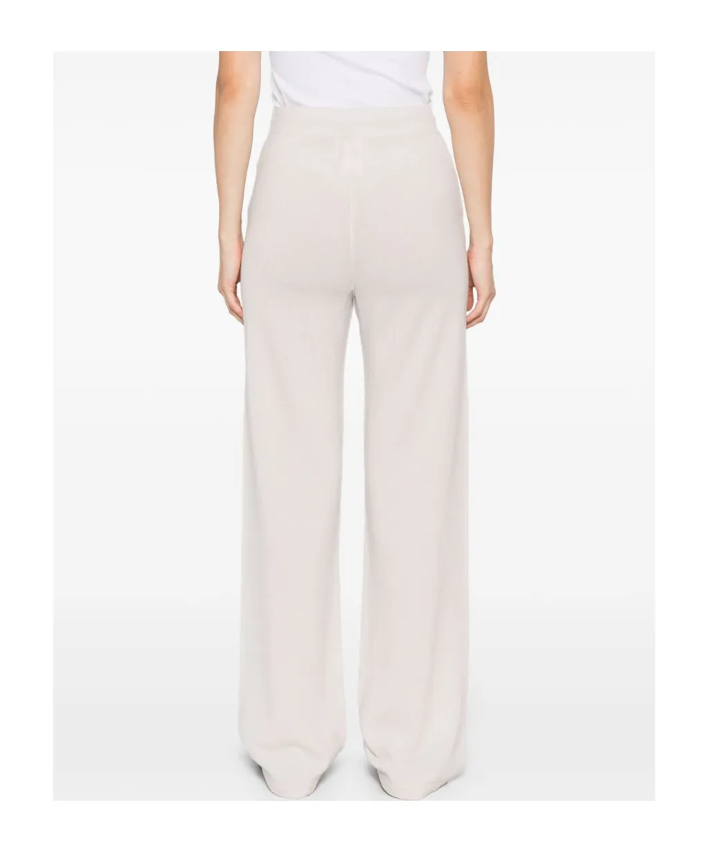 Wide-Leg Drawstring Pants