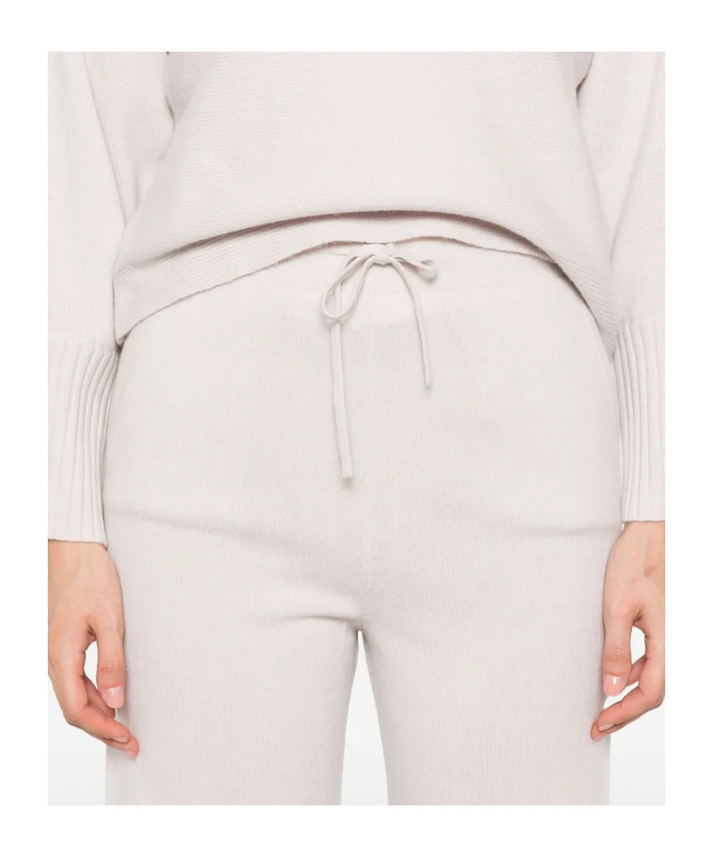 Wide-Leg Drawstring Pants