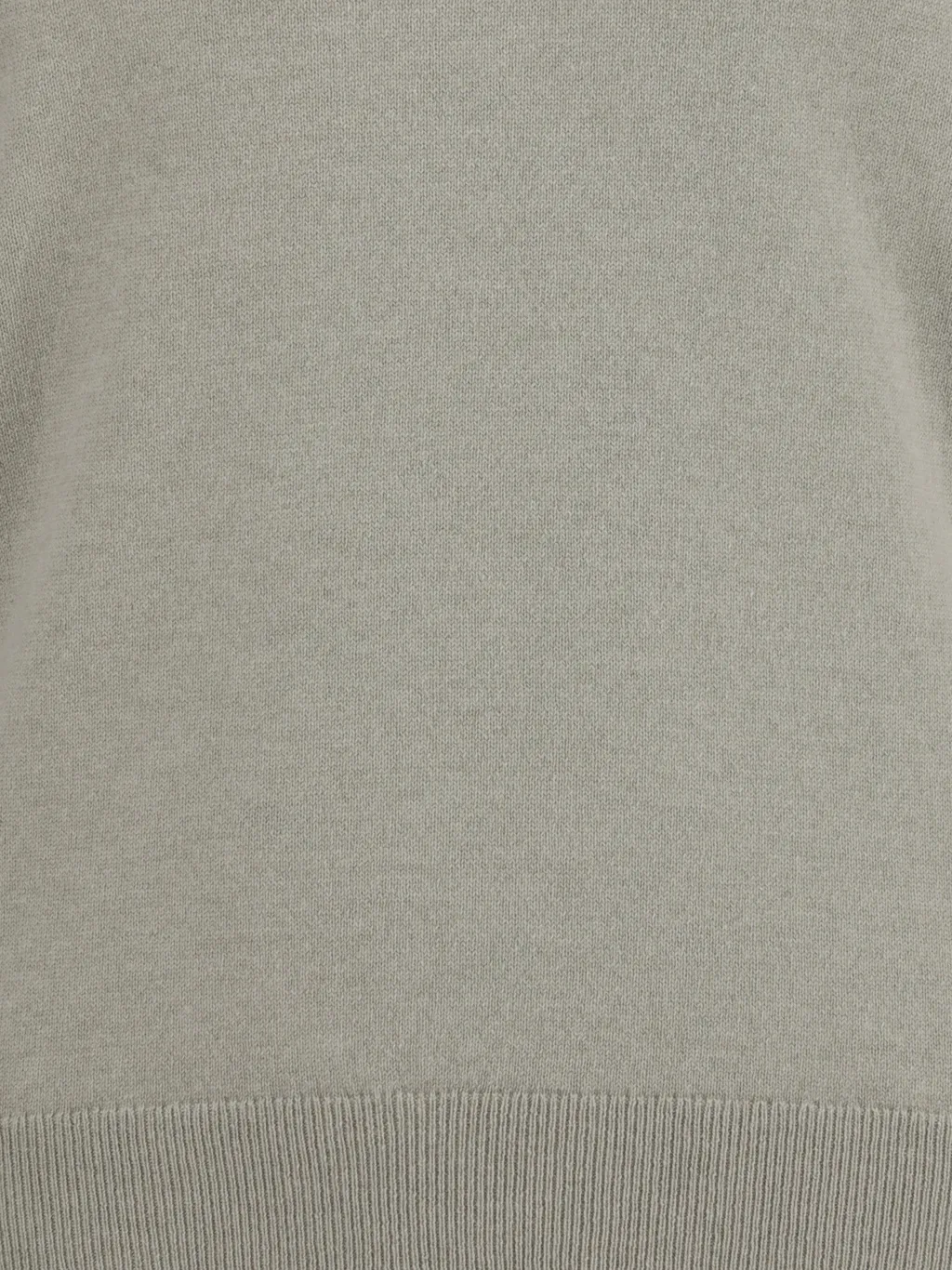 Crew-Neck Fine-Knit Sweater