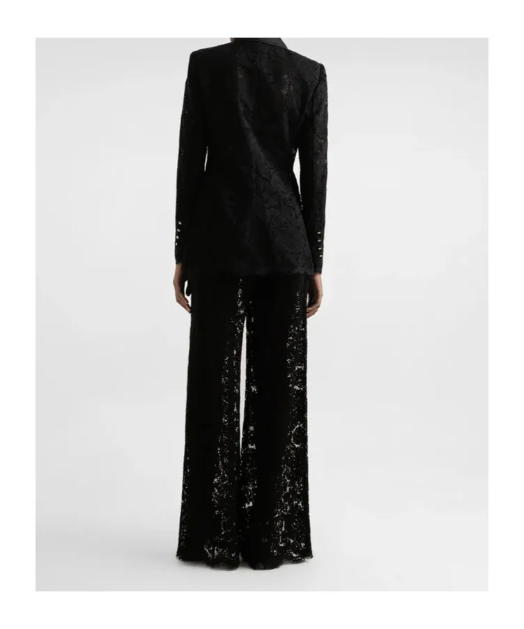 Dna Lace-Detailing Trousers