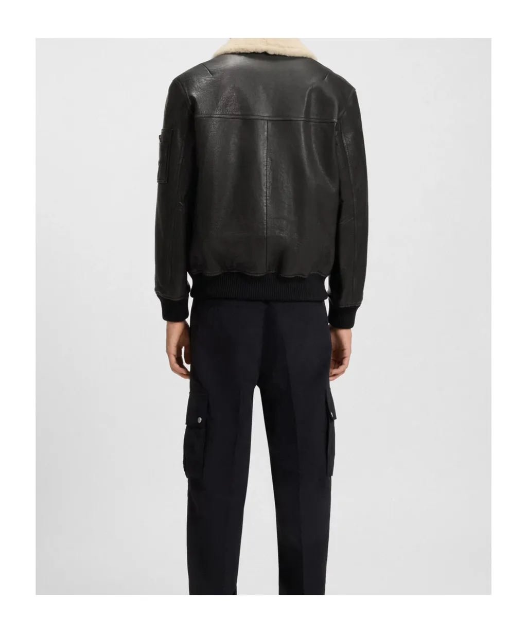 Bomber Leather Jacket