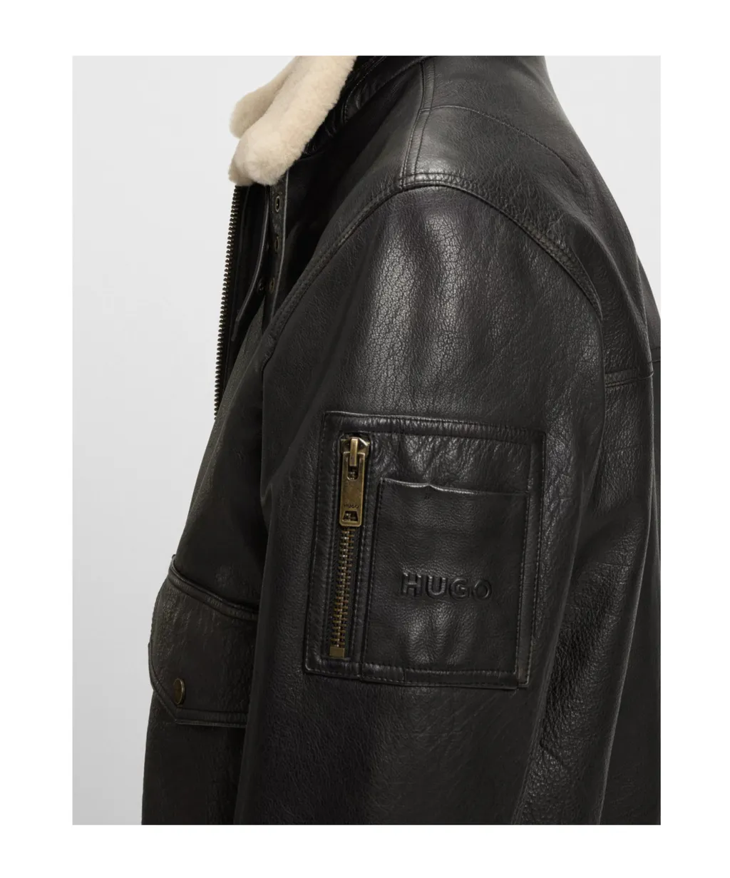 Bomber Leather Jacket