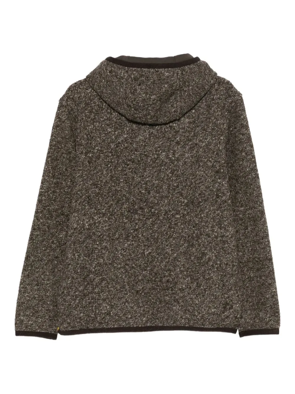 Long-Sleeved Trim-Detailed Hoodie