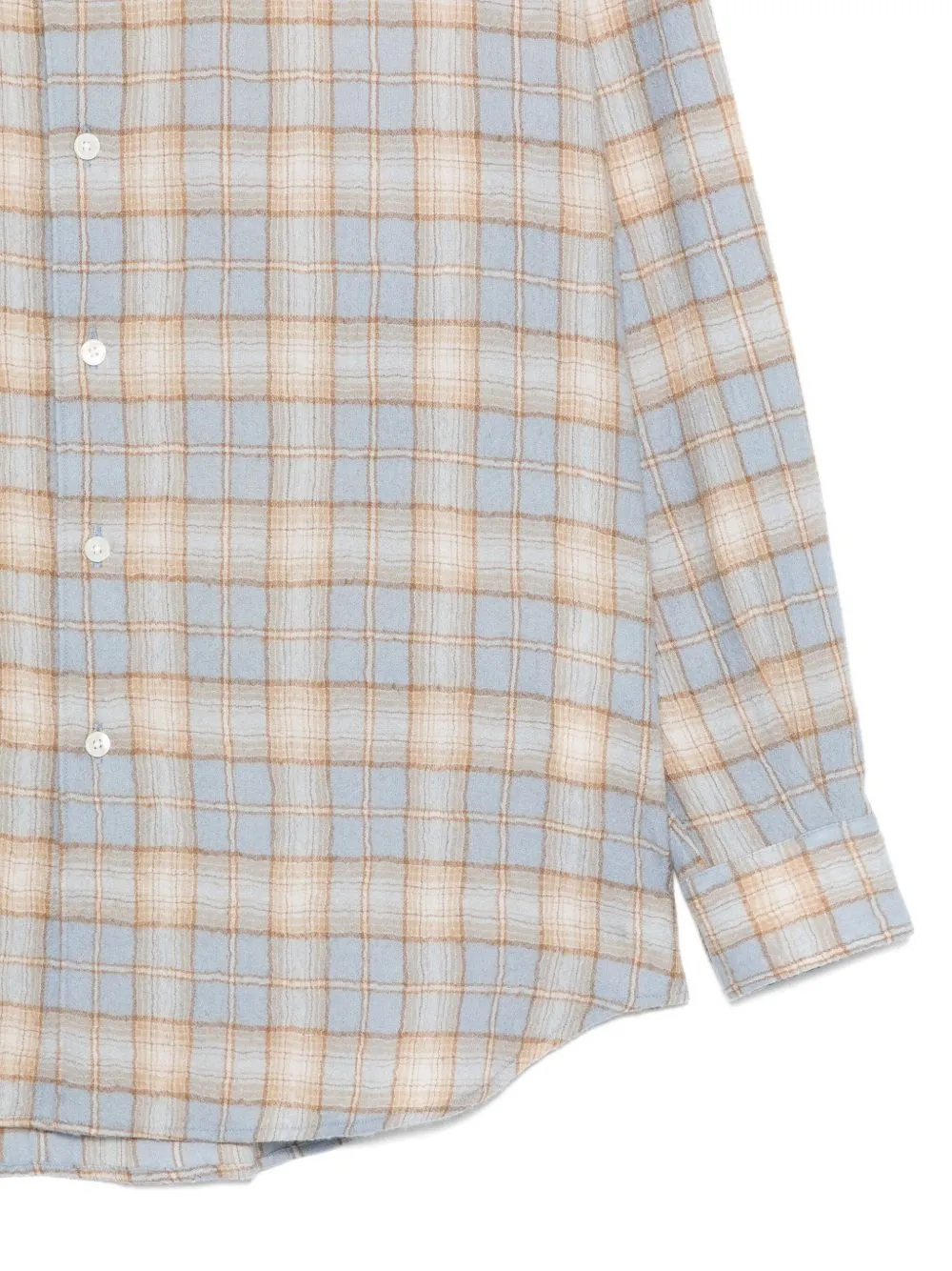 Checked Wool Shirt