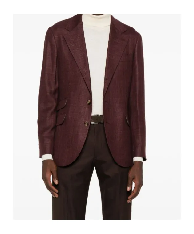 Long-Sleeved Suit Jacket