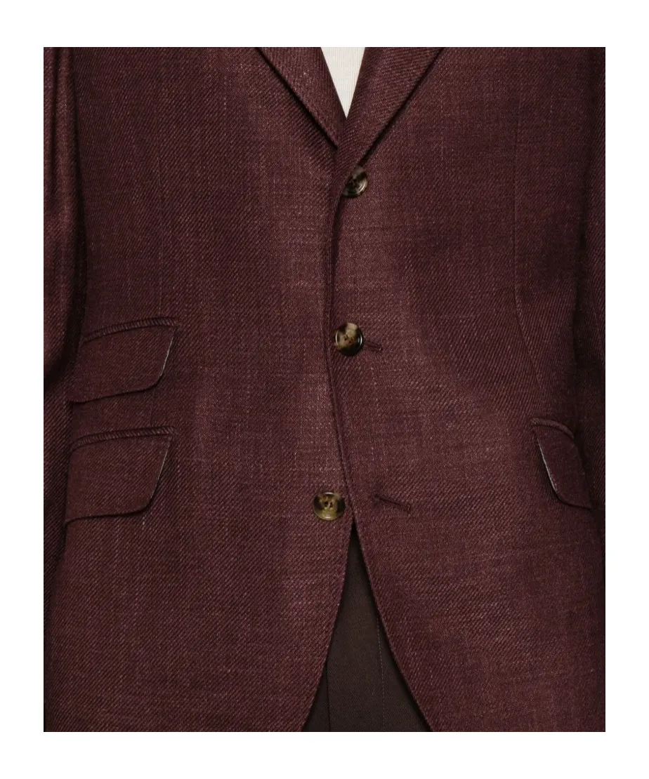 Long-Sleeved Suit Jacket