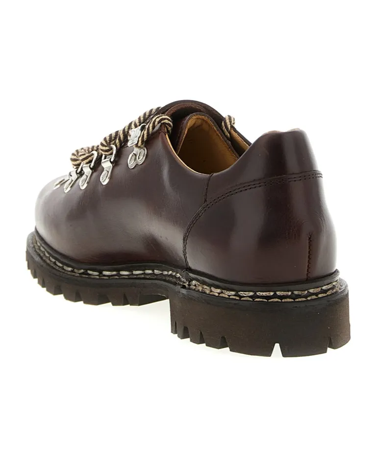 Round Toe Lace-Up Shoes