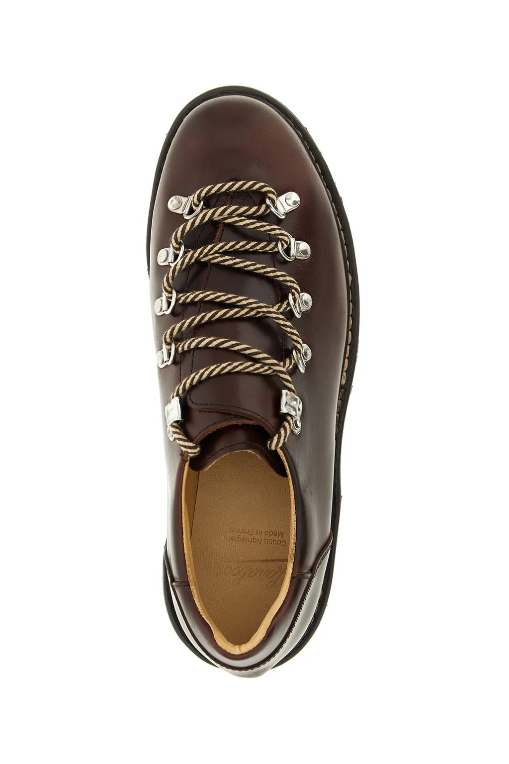 Round Toe Lace-Up Shoes
