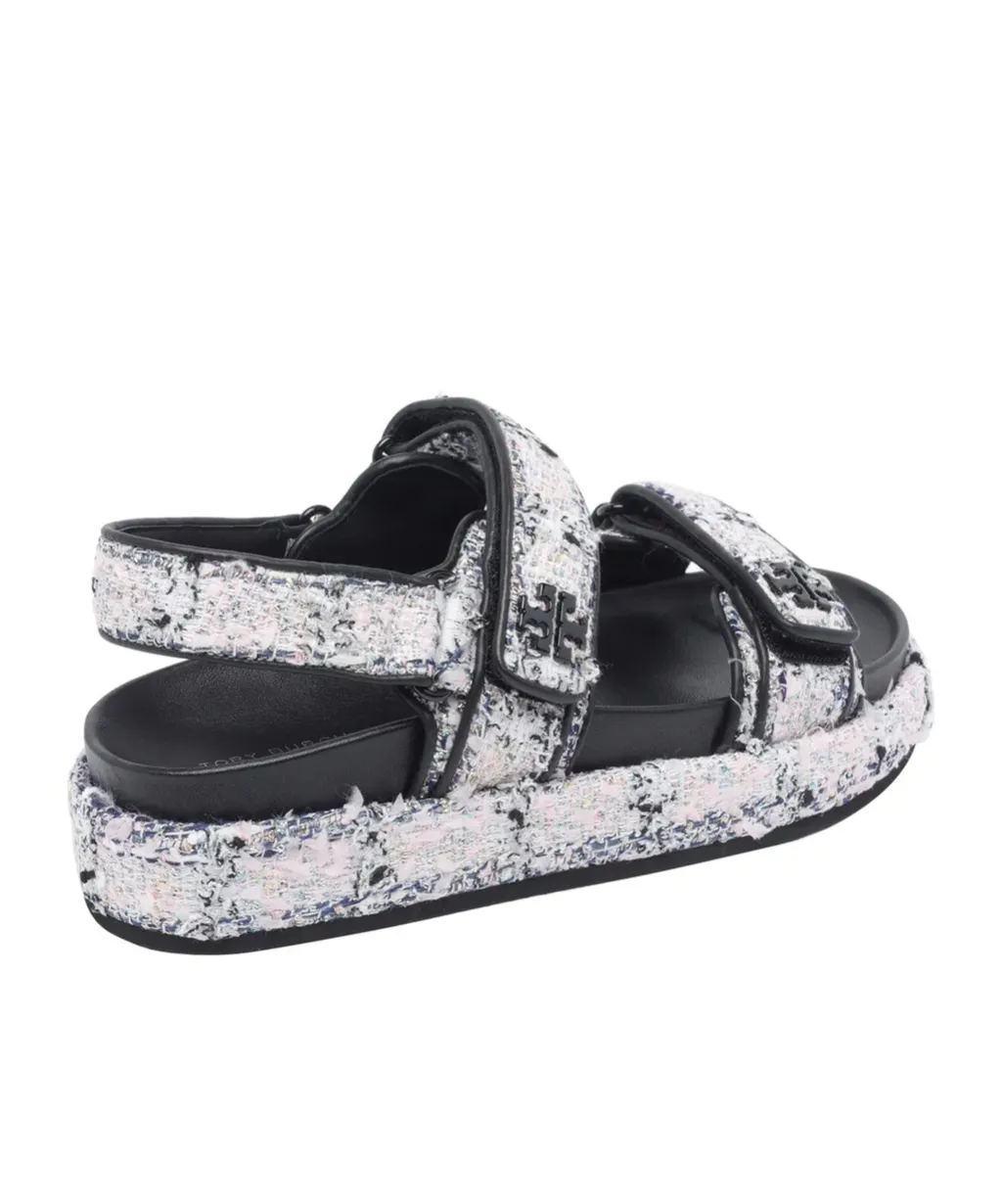 Logo-Detailed Open Toe Sandals