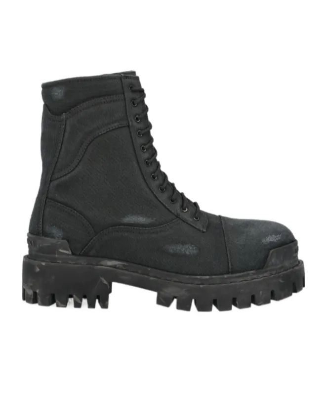 Strike Lace-Up Boots