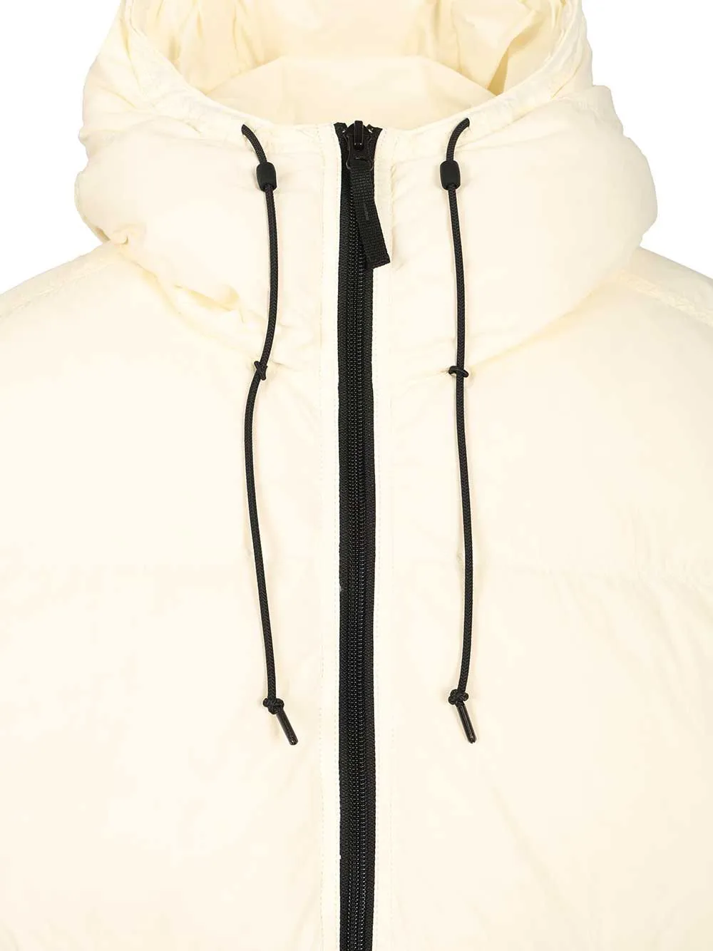 Drawstring Hooded Puffer Jacket