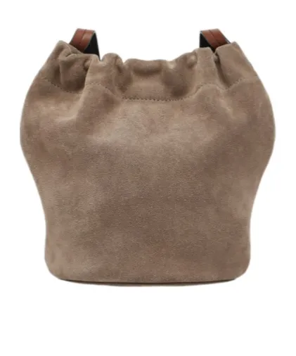 Drawstring Crossbody Bucket Bag