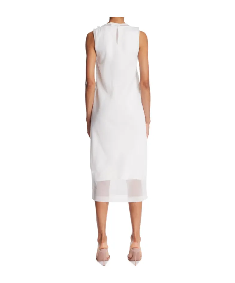 Round Neck Sleeveless Maxi Dress