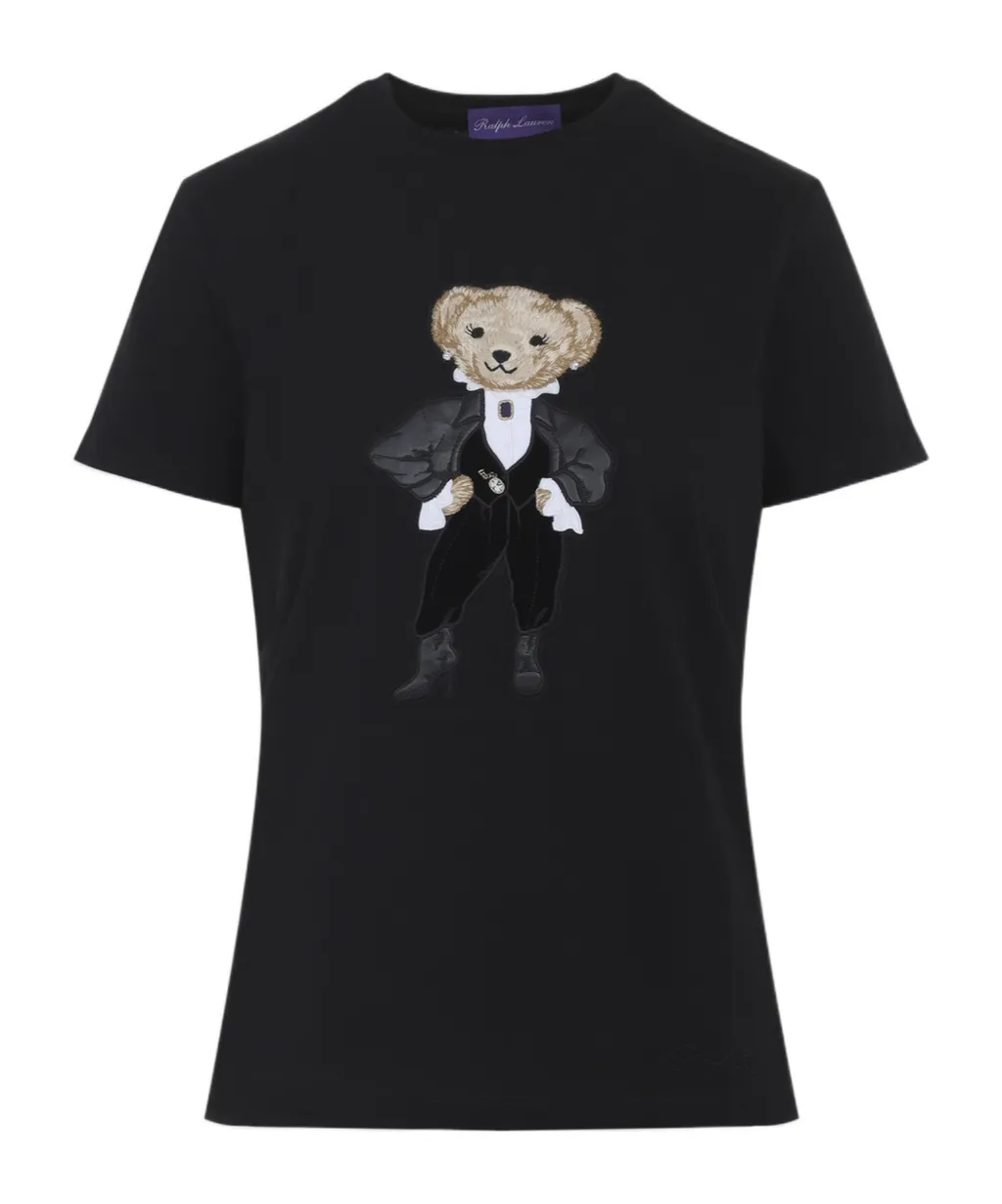 Polo Bear-Appliqué Crewneck T-Shirt