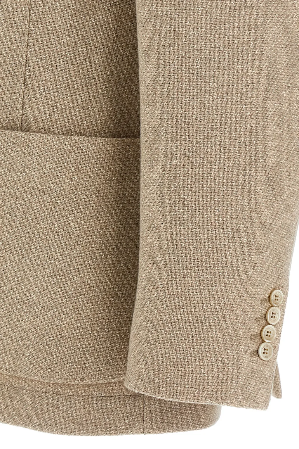 Stand-Up Collar Pocket Blazer