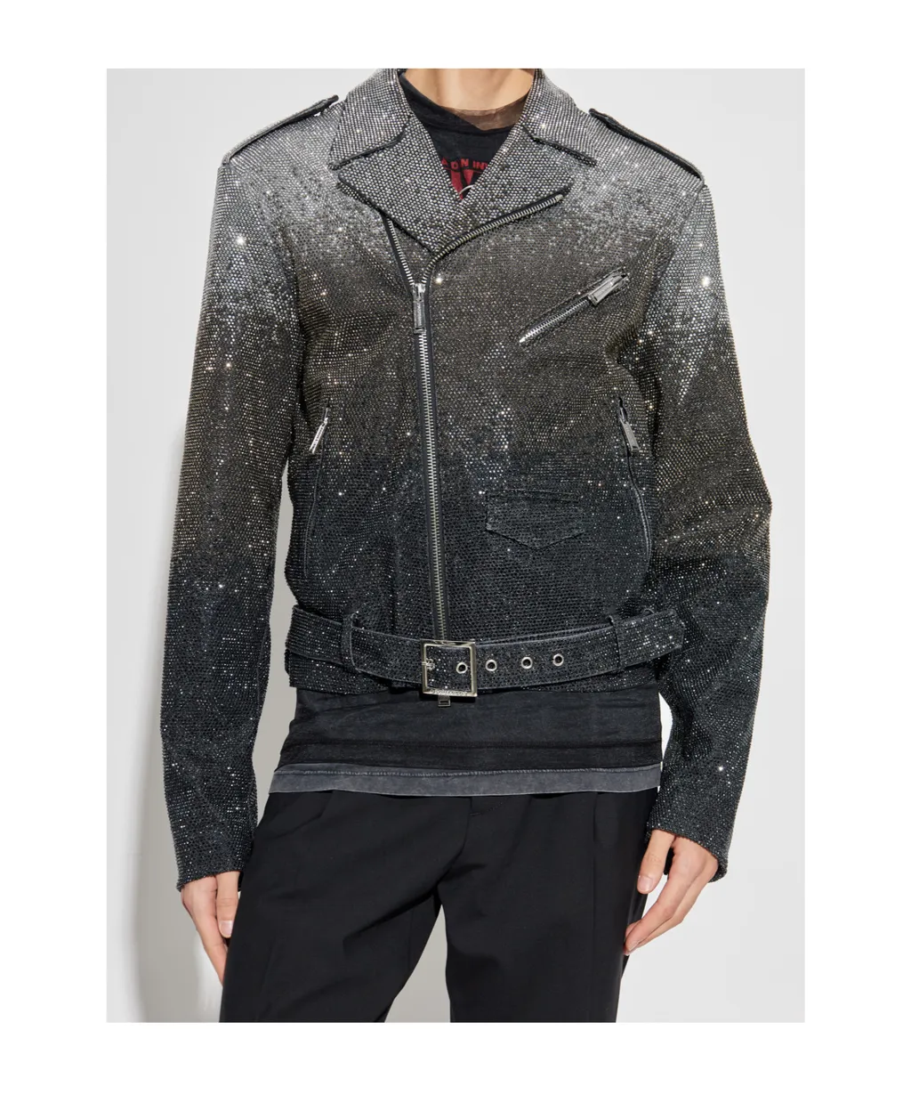 Embellished Zipped Jacket