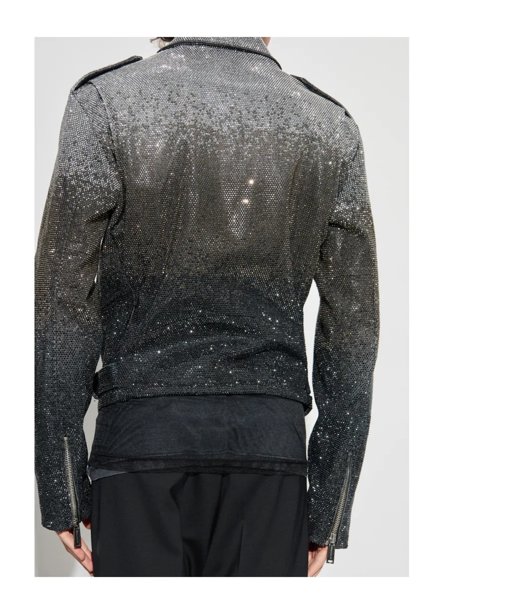 Embellished Zipped Jacket